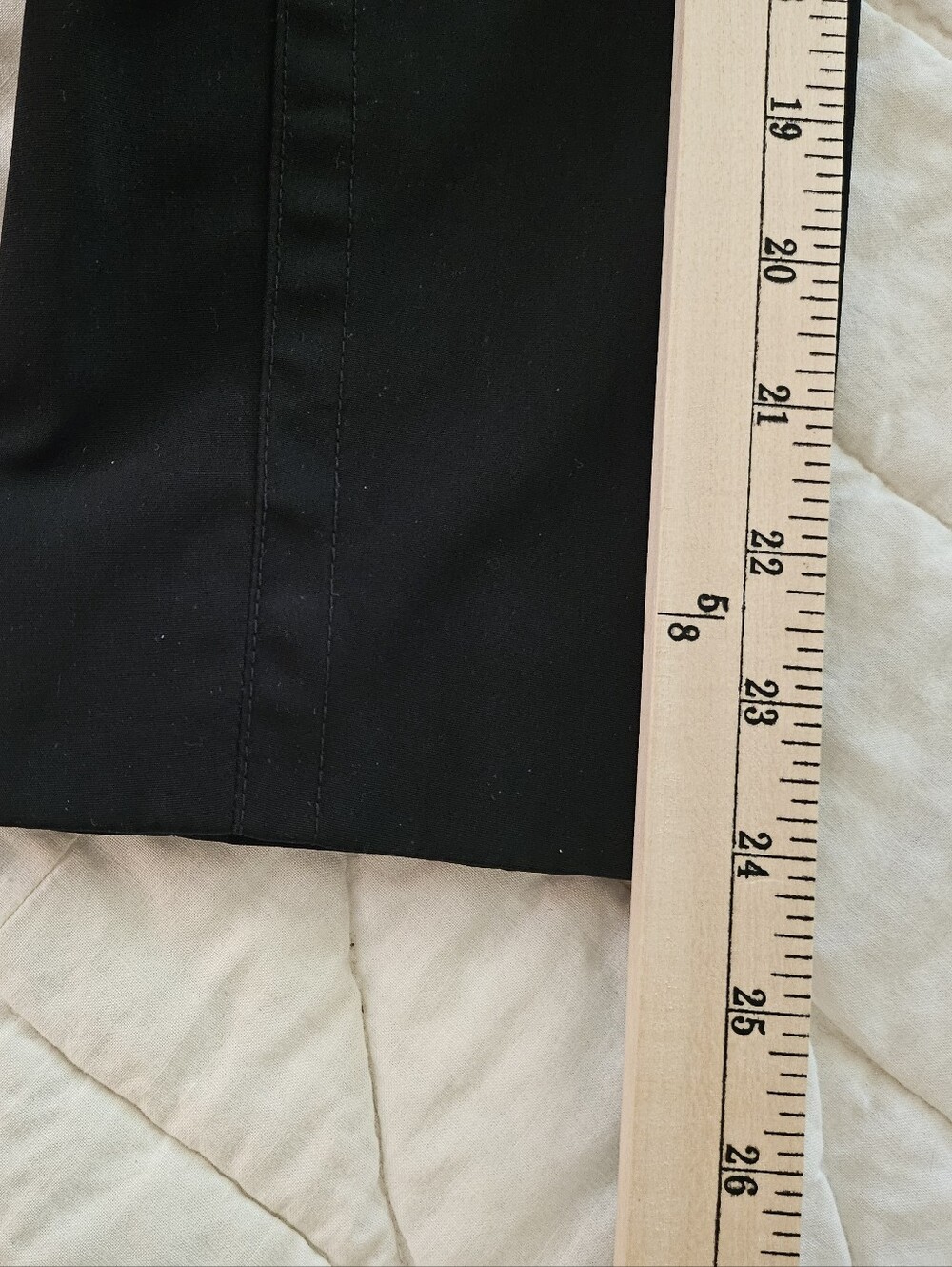 London Fog - FOG - Black Trench Coat- Size M - Picture 4 of 8